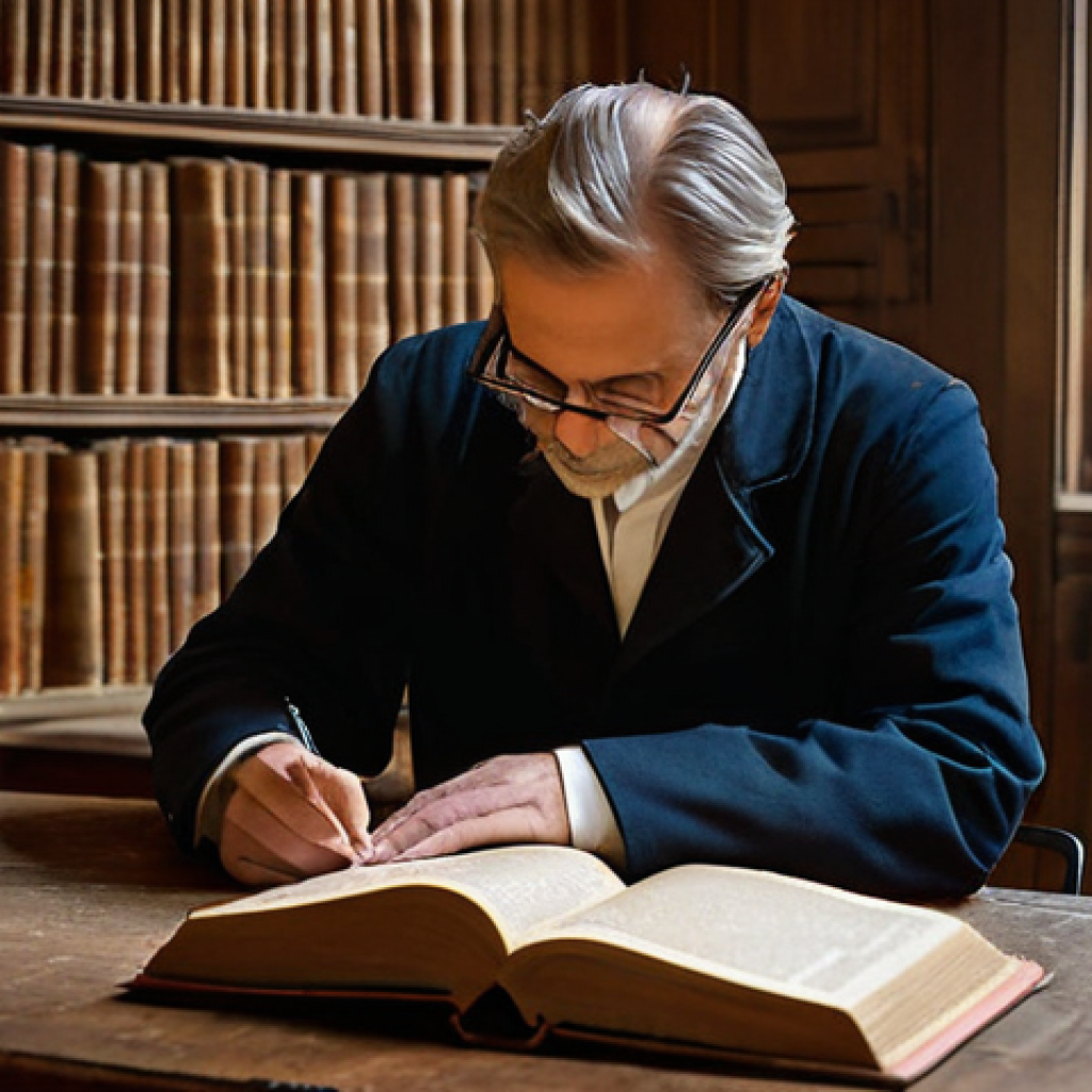 문화재수리기술자 필수 참고 서적 - **Prompt:** A focused, thoughtful cultural heritage restoration technician, professionally and modes...