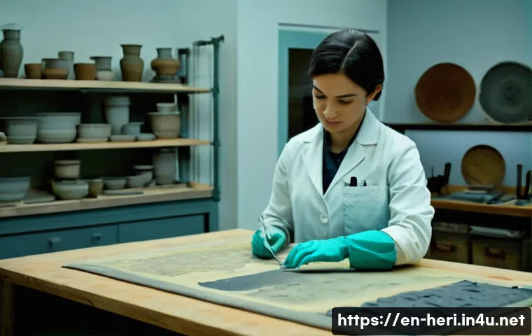 문화재수리기술자 자격 시험 준비 커뮤니티 - Dedicated Hands-on Artifact Conservator**
"A highly focused young adult female cultural heritage con...